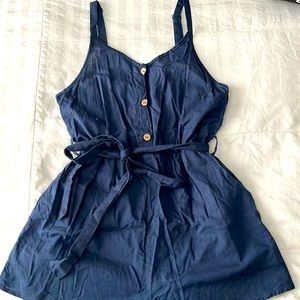 Blue romper